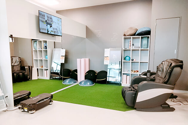 ストレッチエリア